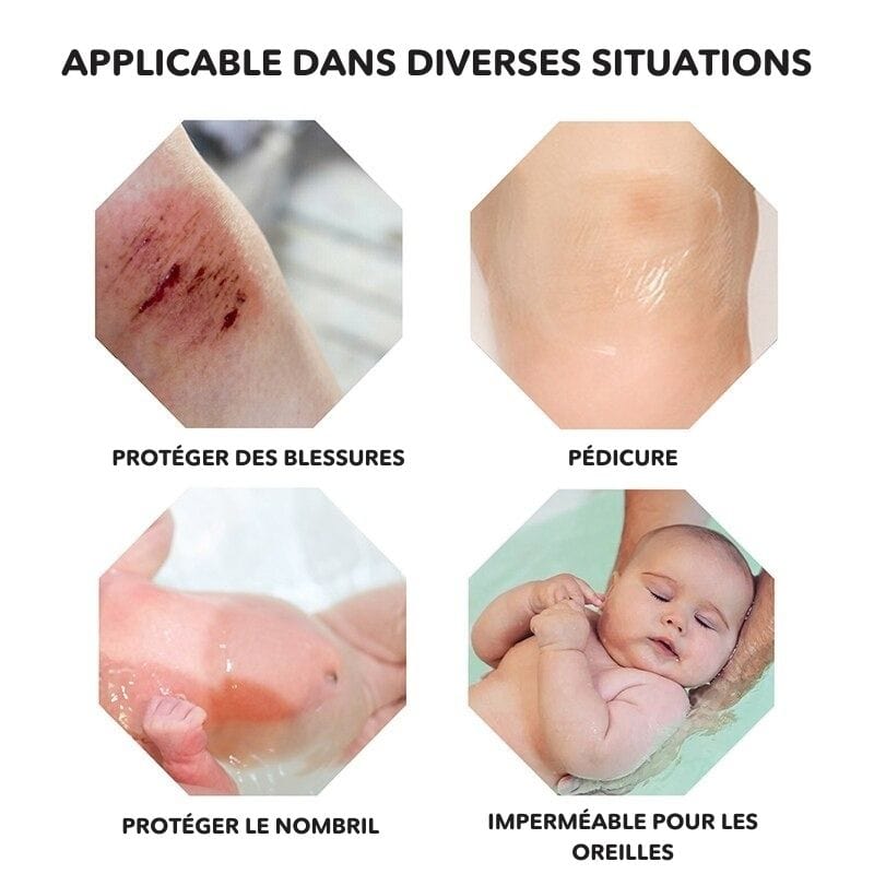 30 Patchs Imperméables - Protection Idéale pour les Oreilles de Bébé