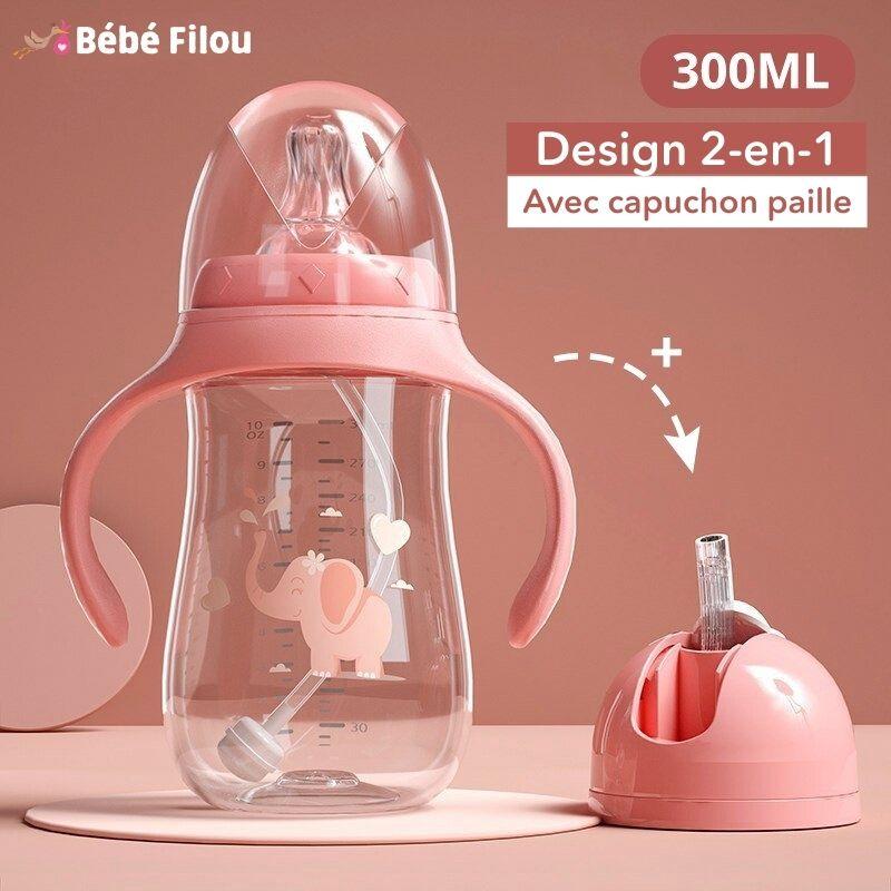Biberon Paille 2 en 1 | Bébé Calins