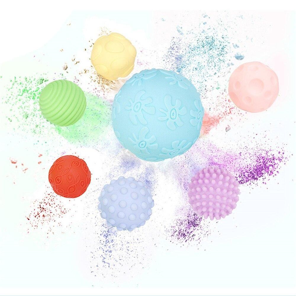 Ensemble de 6 Balles Sensorielles à Texture Éveilleuse