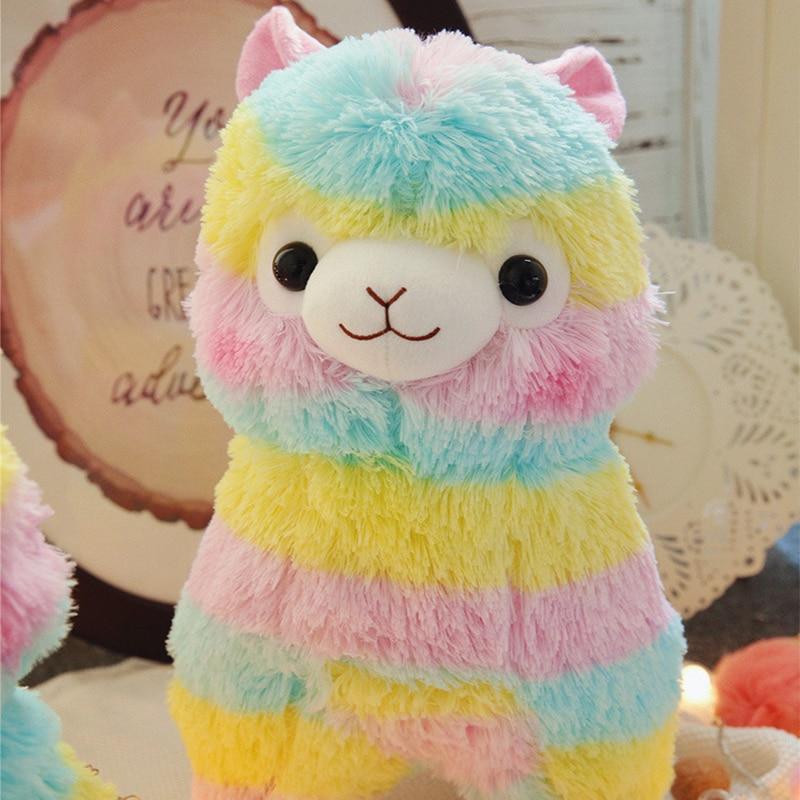 Peluche Alpaga Rainbow | Bébé Calins