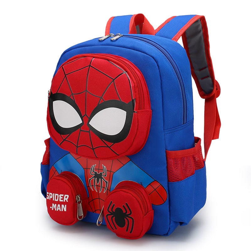 Cartable 3D Spiderman avec Poches Astucieuses et Pratiques