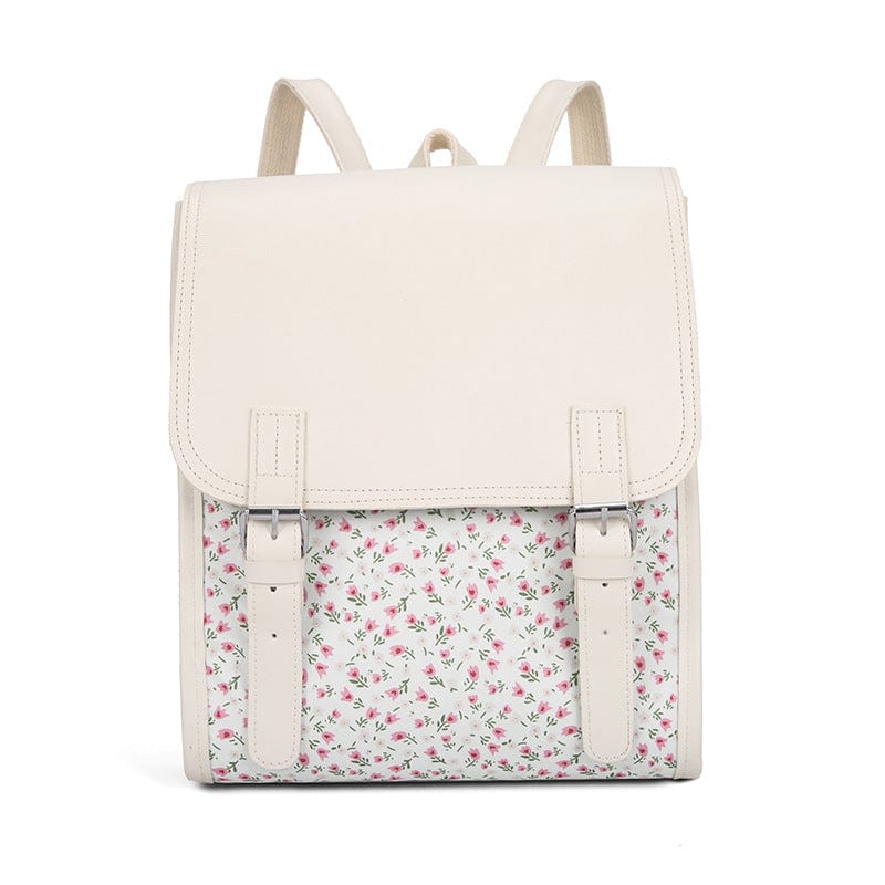 Sac à dos fleuri de 34 cm - élégance et style!