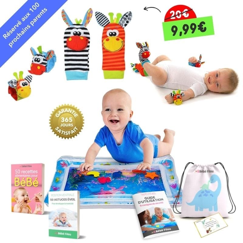 Tapis d'éveil à eau original | Bébé Calins