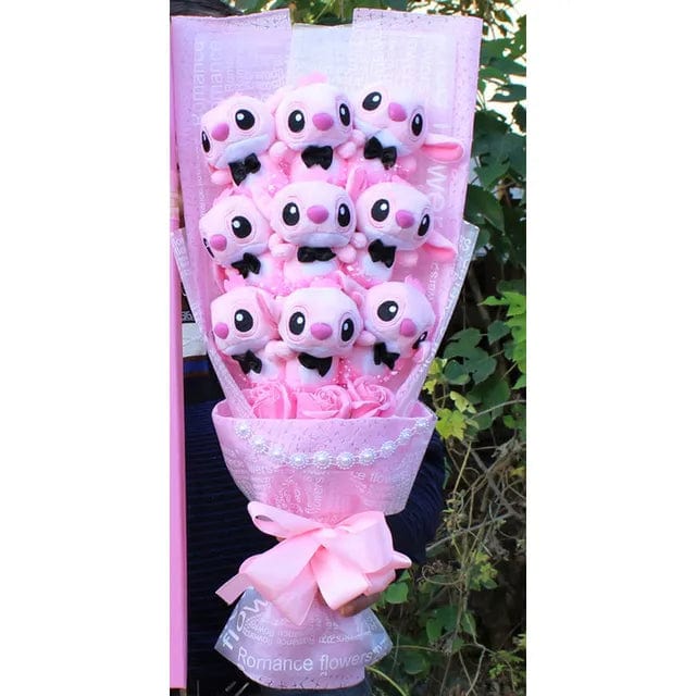 Peluche Stitch Bouquet Cadeau