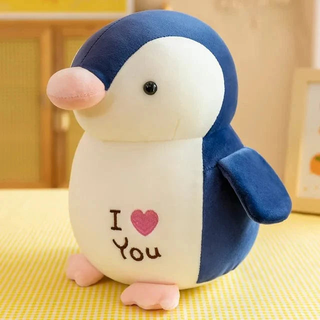 Peluche pingouin Love