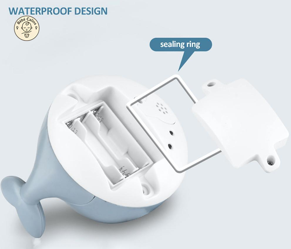 Baleine d'Éveil - Jouet de Bain Amusant et Éducatif