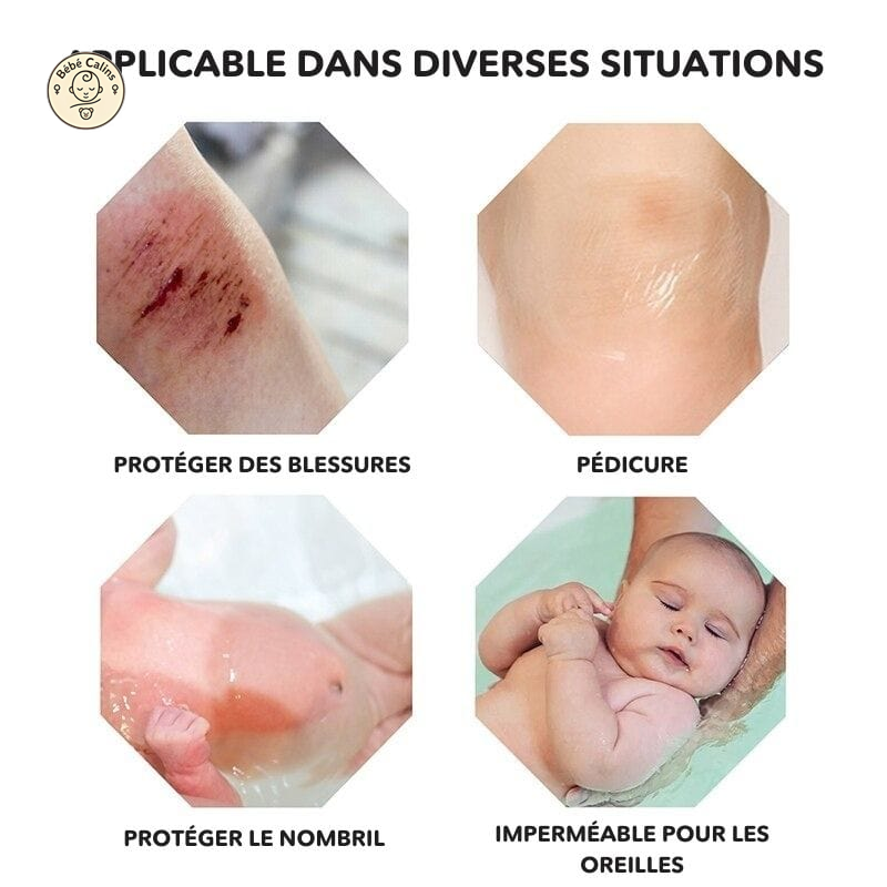 30 Patchs Imperméables - Protection Idéale pour les Oreilles de Bébé