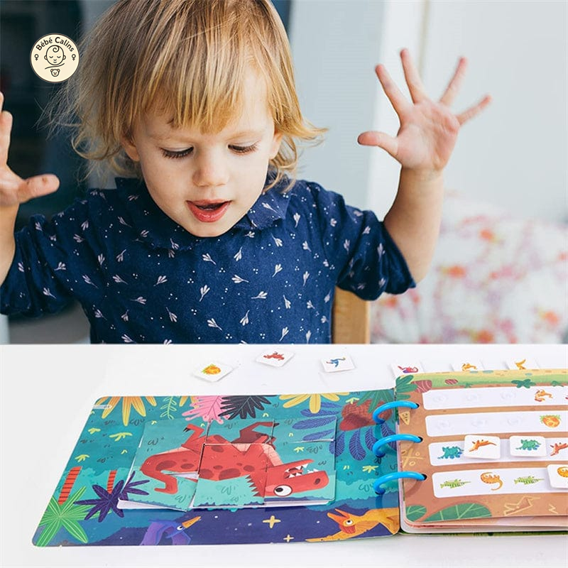 Livreactif Montessori - Livre d'histoires résistant et éducatif.