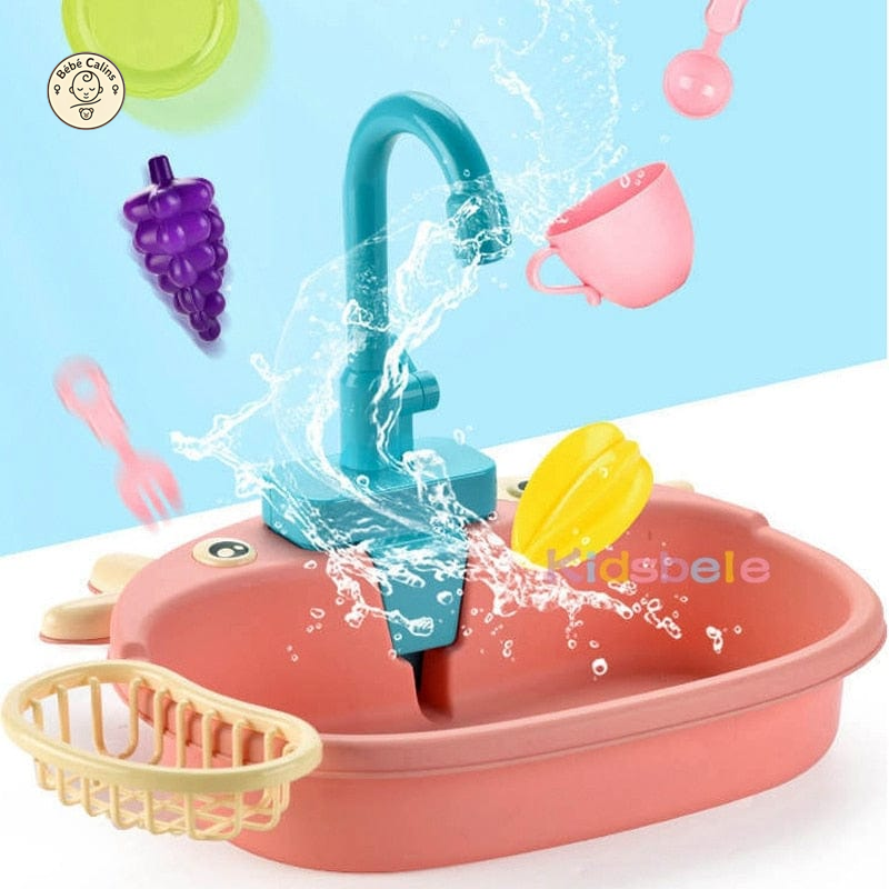 Aqualuxe : L'Évier Magique des Mini-Chefs