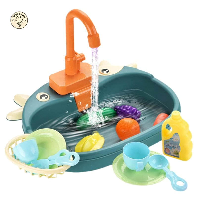 Aqualuxe : L'Évier Magique des Mini-Chefs