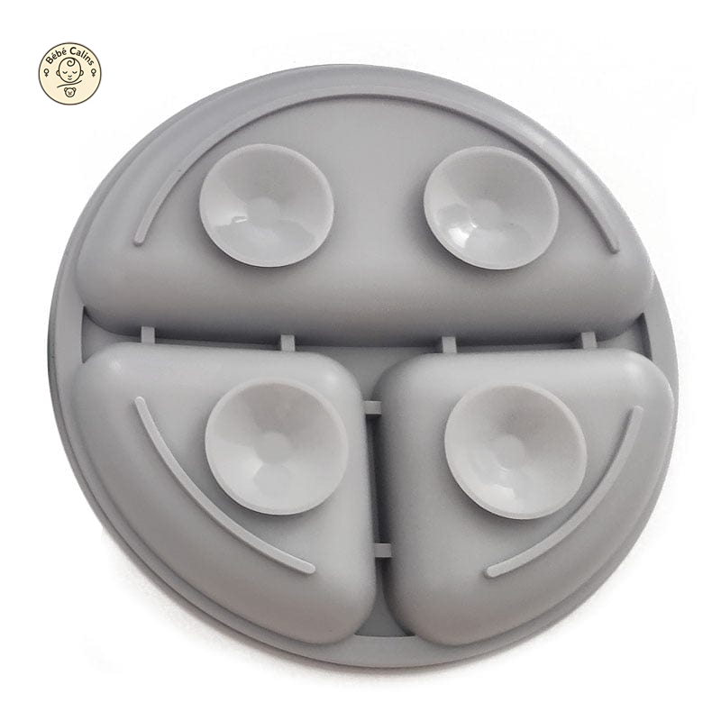 Assiette silicone à ventouse