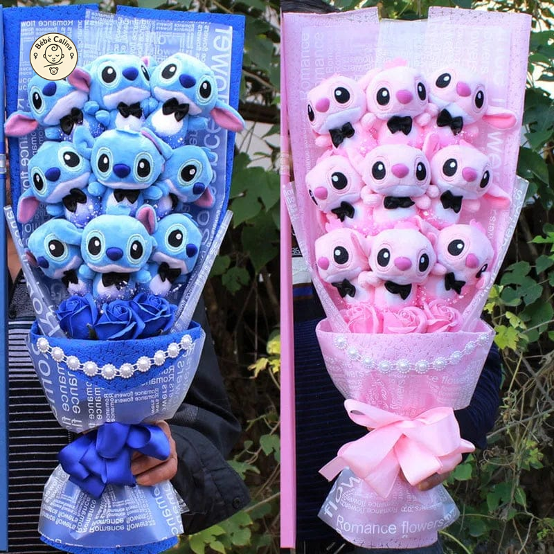 Peluche Stitch Bouquet Cadeau
