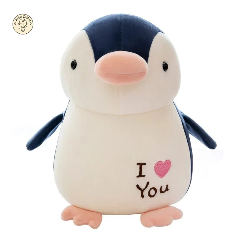 Peluche pingouin Love