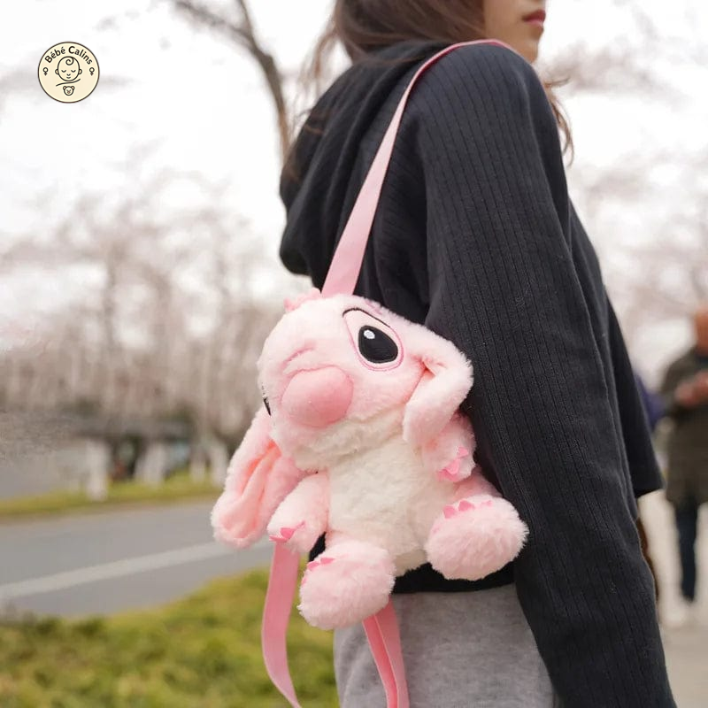 Sac à Dos Stitch en Peluche Kawaii