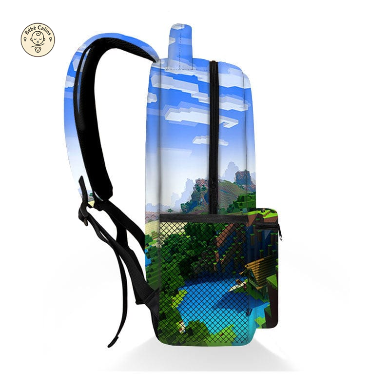 Sac à dos Minecraft avec impression intégrale captivante
