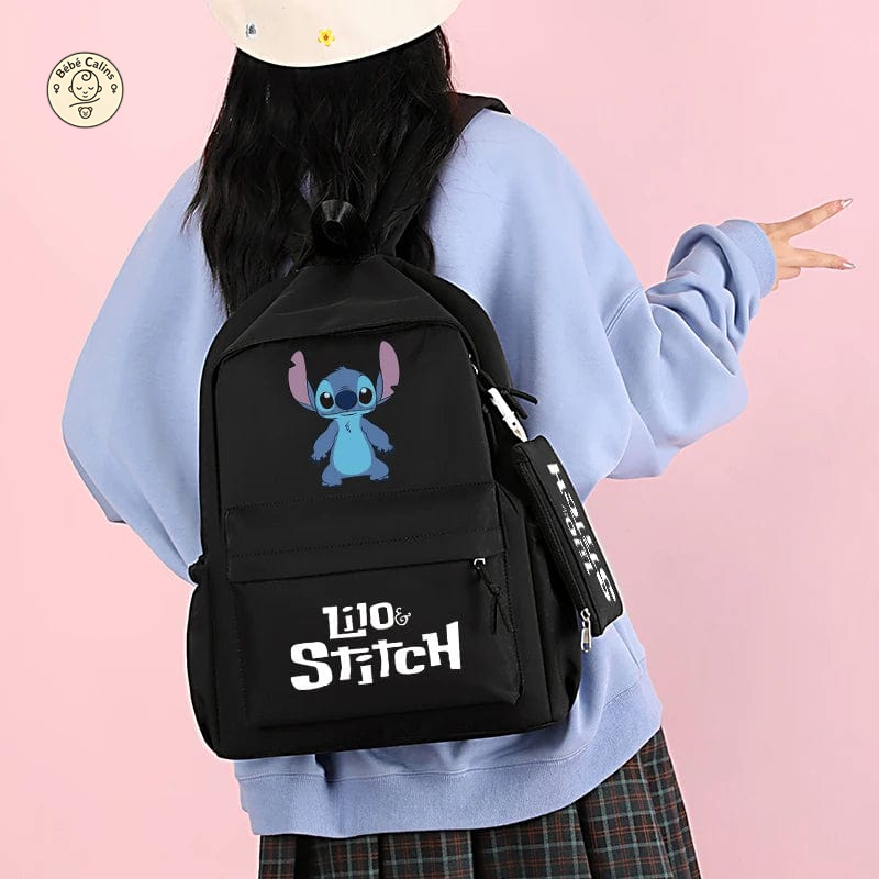 Stylish 3-Piece Stitch Set Backpack