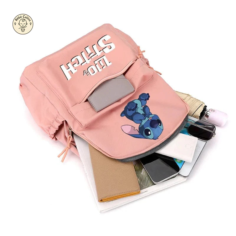 Stylish 3-Piece Stitch Set Backpack
