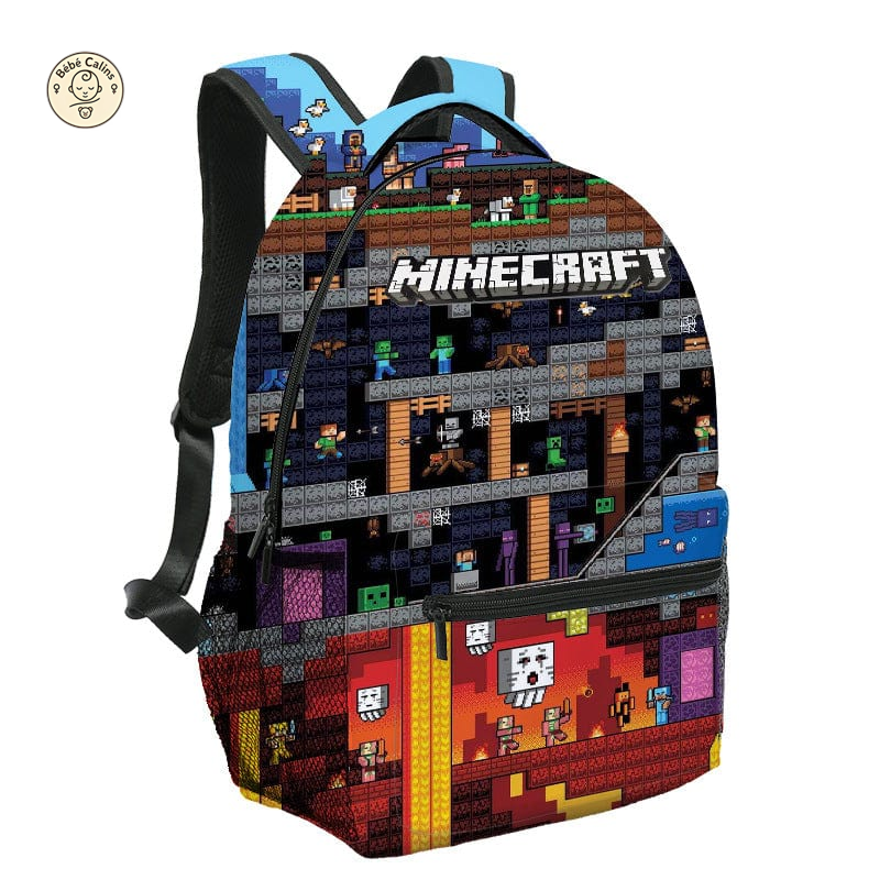 Cartable Minecraft : Sac à dos Vidéo Jeu au Design Époustouflant !