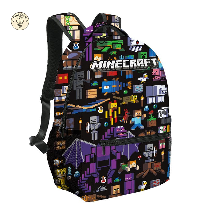 Cartable Minecraft : Sac à dos Vidéo Jeu au Design Époustouflant !