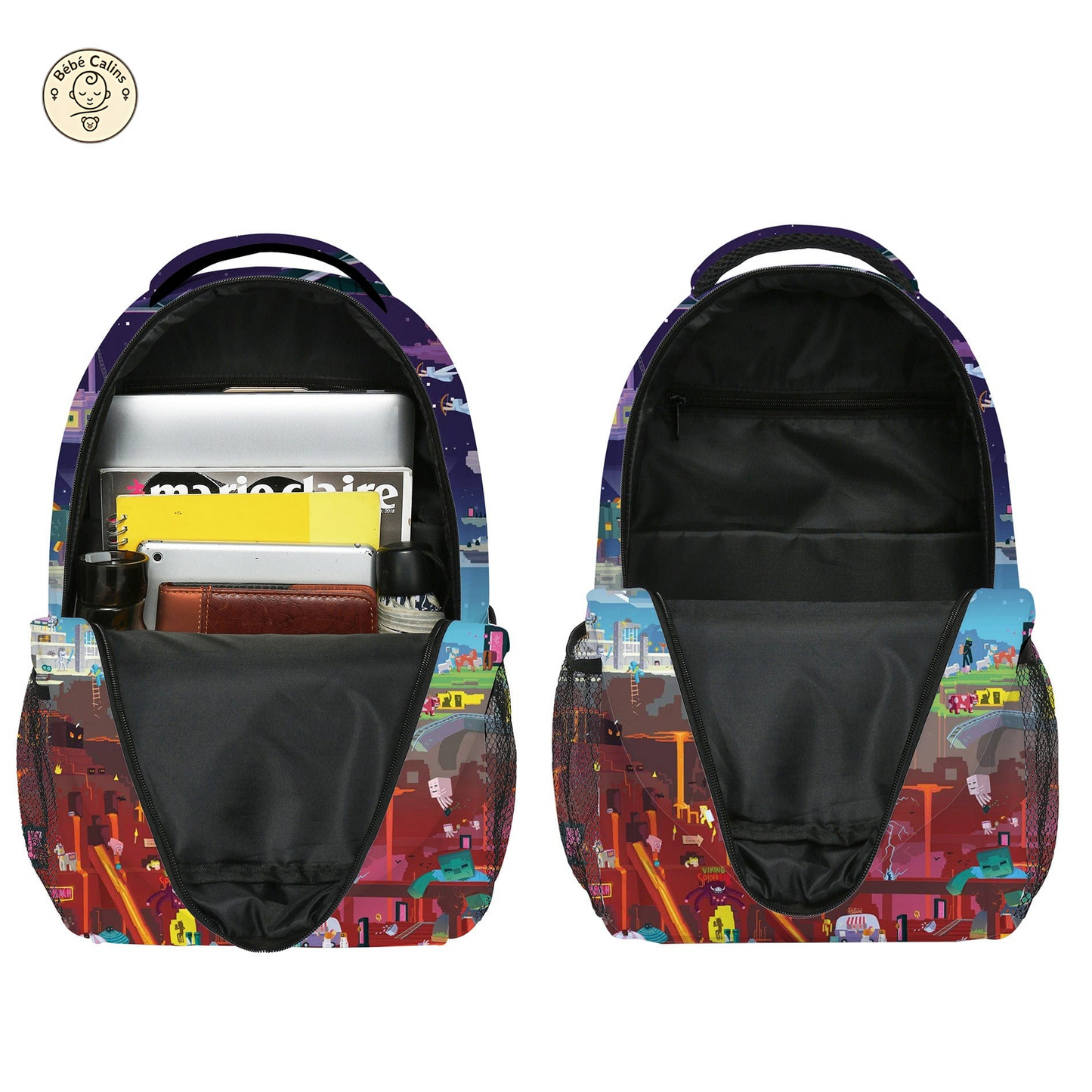 Cartable Minecraft : Sac à dos Vidéo Jeu au Design Époustouflant !