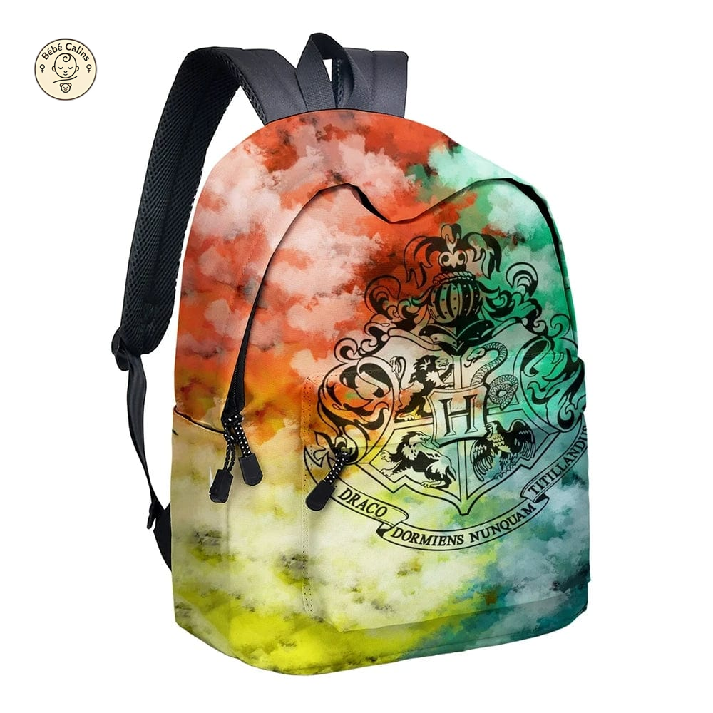 Cartable Magique Harry Potter Coloré avec Trousse Inclus !
