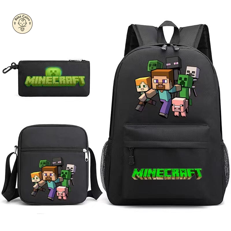 Cartable Minecraft Éblouissant en Haute Qualité