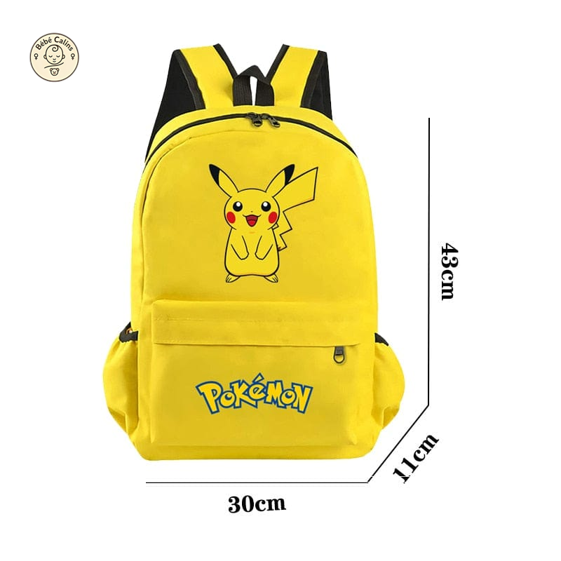 Cartable Pokemon imperméable et tendance