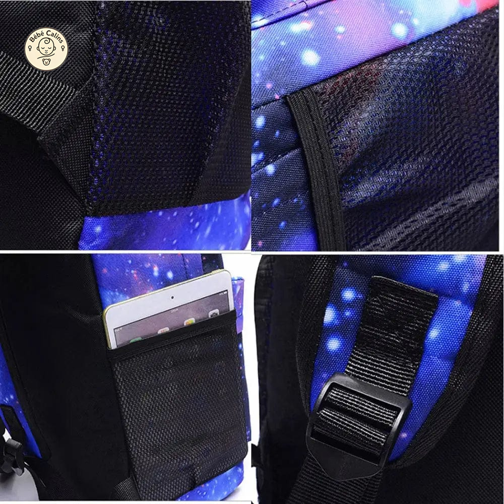 Cartable Pokémon Imperméable en 3 Sections pour une Rentrée Stylée