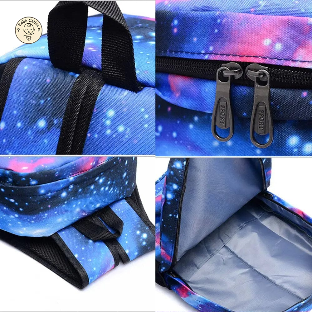 Cartable Pokémon Imperméable en 3 Sections pour une Rentrée Stylée