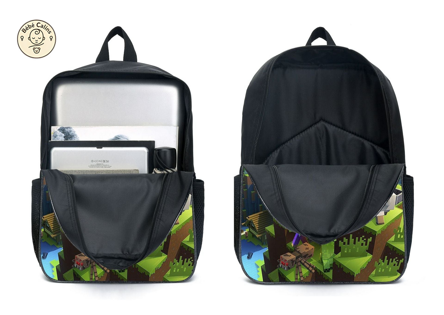 Cartable Minecraft - Sac à dos tendance pour les passionnés de jeux vidéo