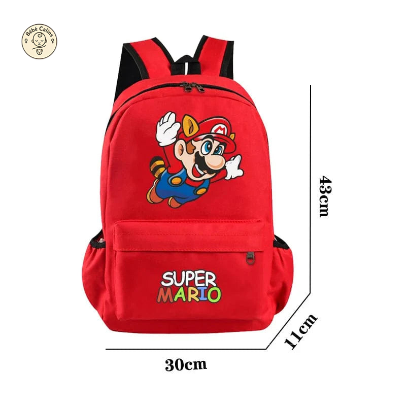 Cartable Mario en Couleurs Éclatantes