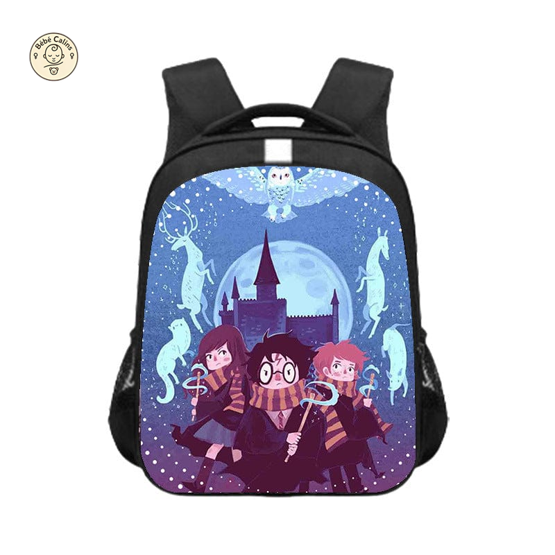 Sac à dos Harry Potter avec imprimé art cartoon captivant