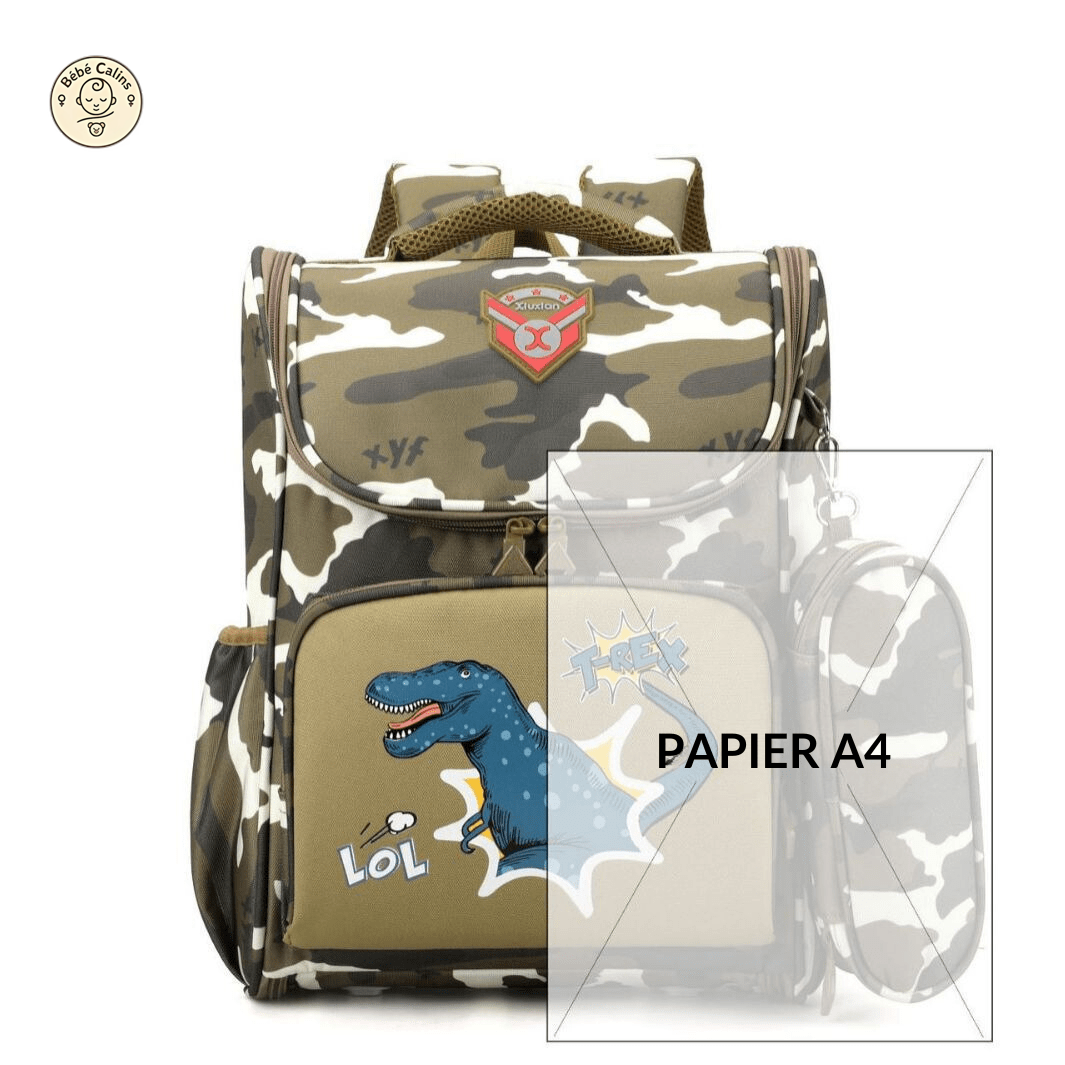 Sac à dos dinosaure aventure 39 cm
