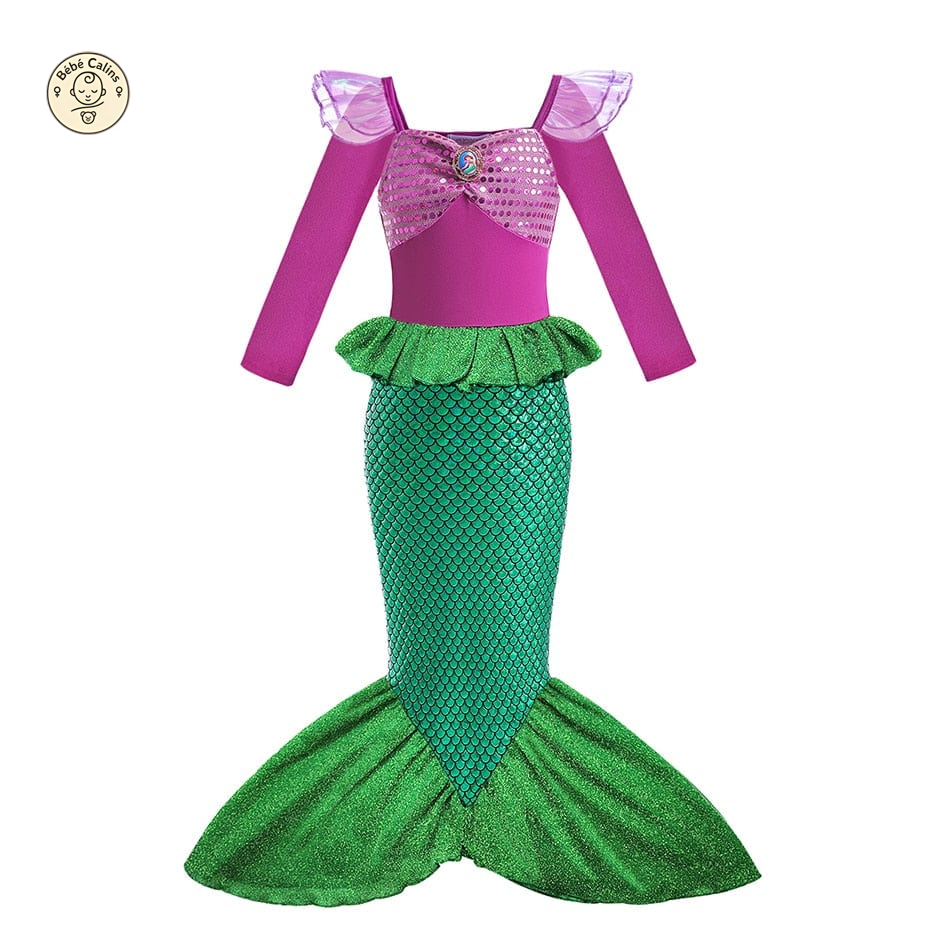 Déguisement ariel bébé et enfant