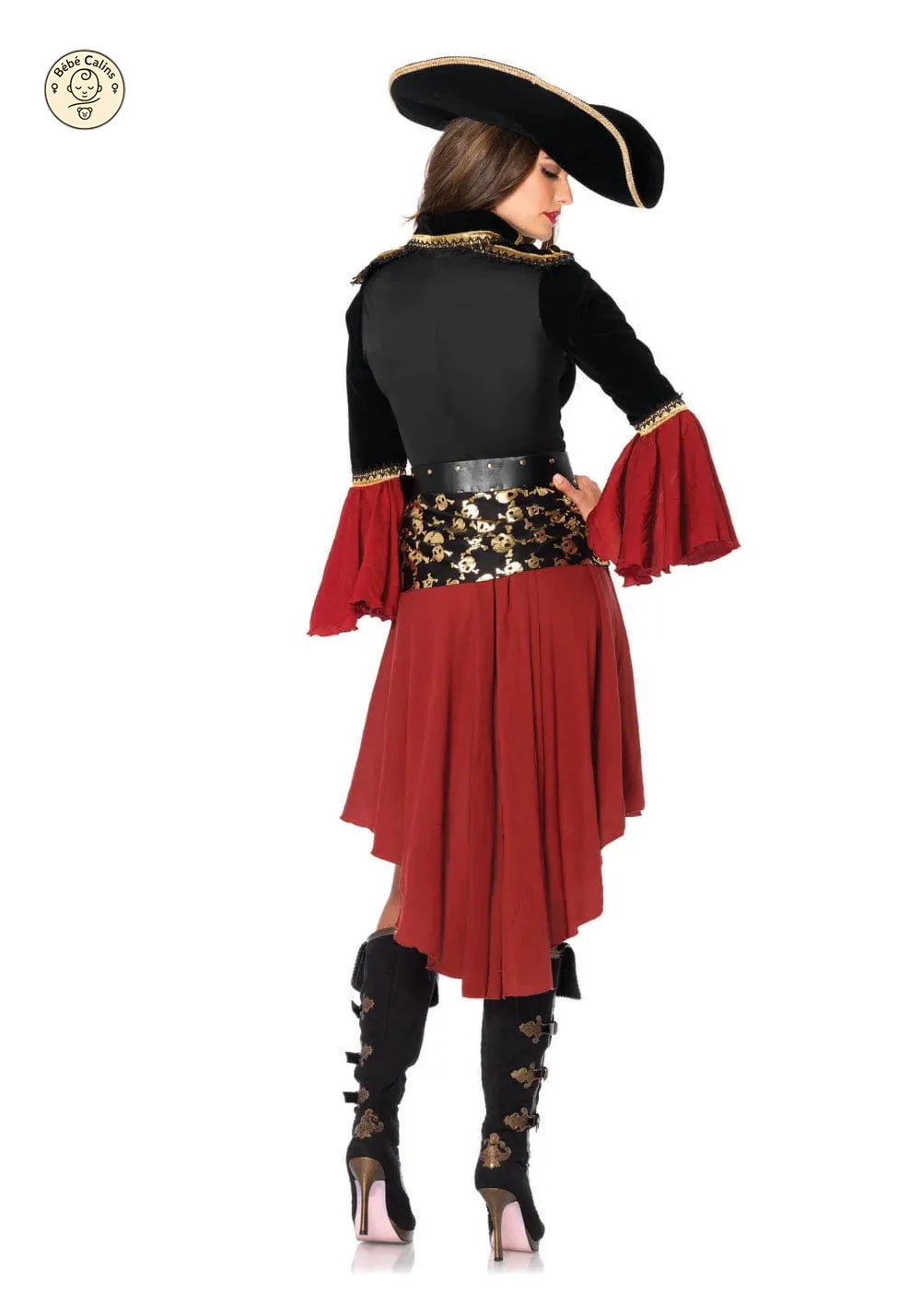 Déguisement pirate femme premium avec chapeau