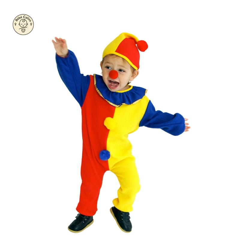 Déguisement carnaval clown bébé
