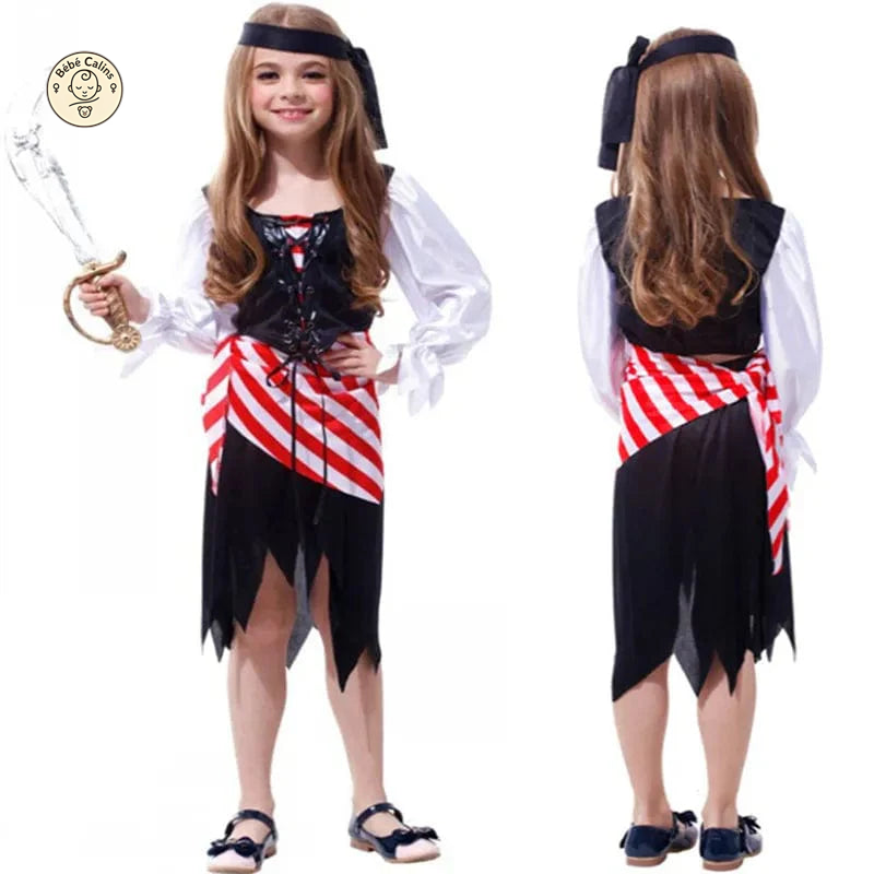Déguisement pirate garçon et fille assorti