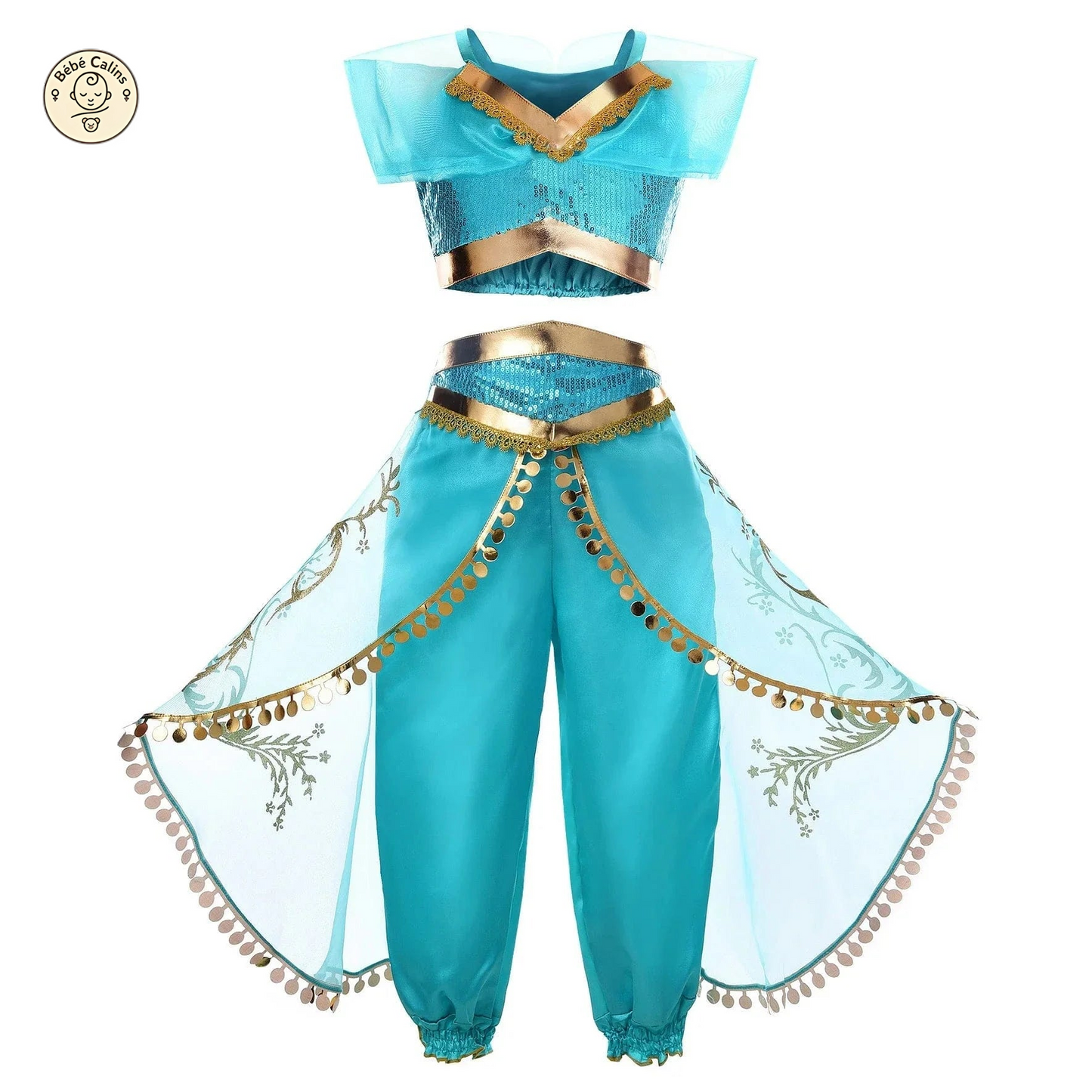 Déguisement Princesse Jasmine Fille Luxe
