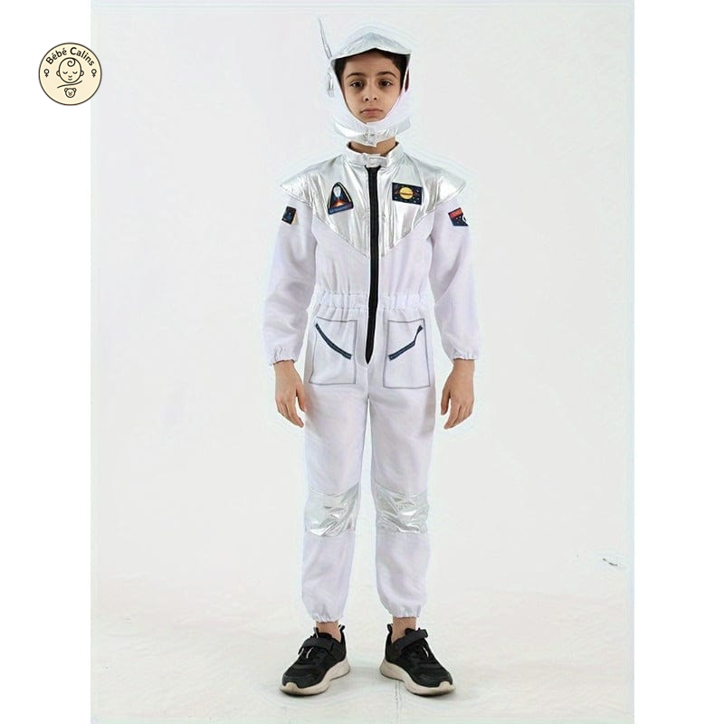 Costume d'Astronaute Enfant avec Casque Brillant