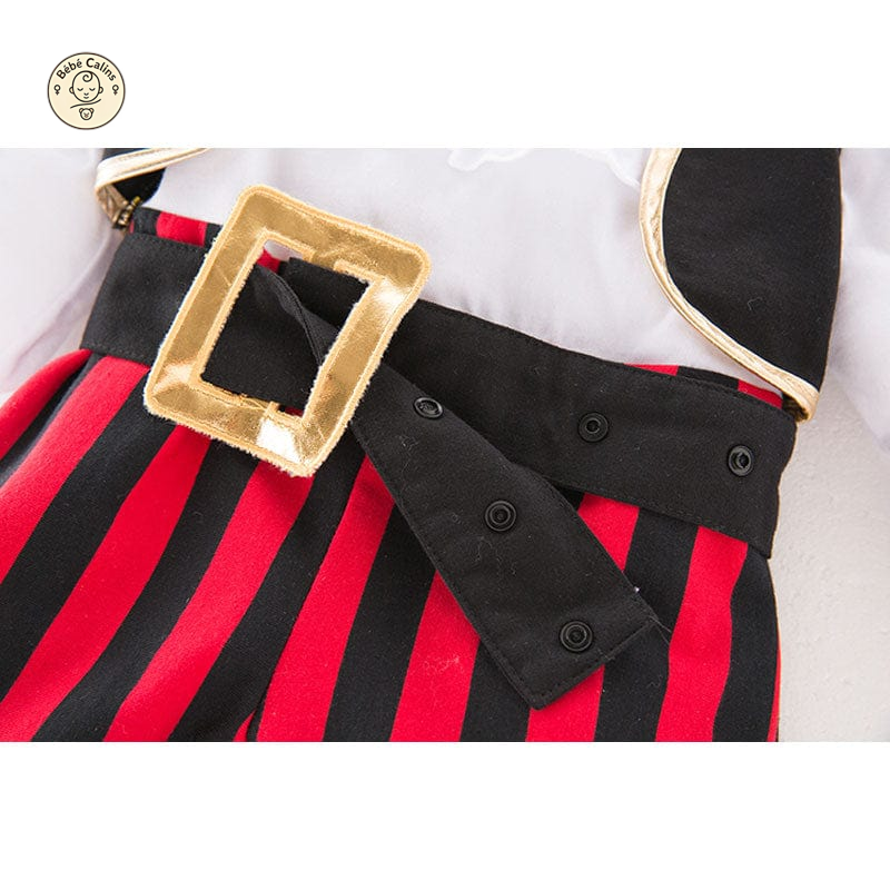 Déguisement carnaval pirate bébé 4 pièces