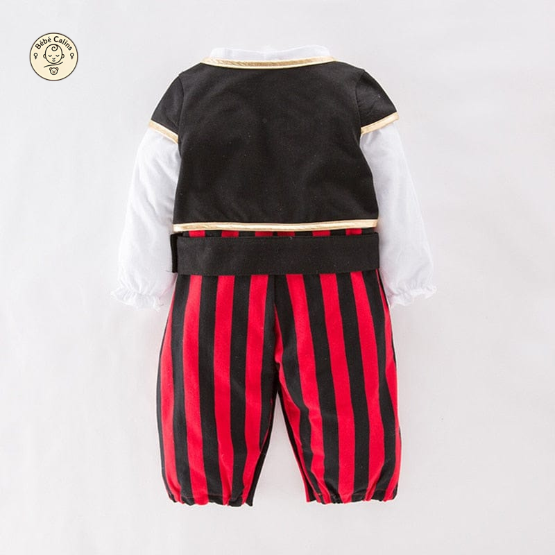 Déguisement carnaval pirate bébé 4 pièces