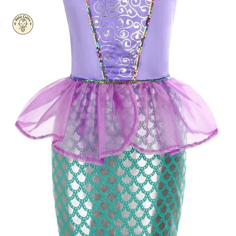 Déguisement Princesse Ariel Enfant Costume Anniversaire