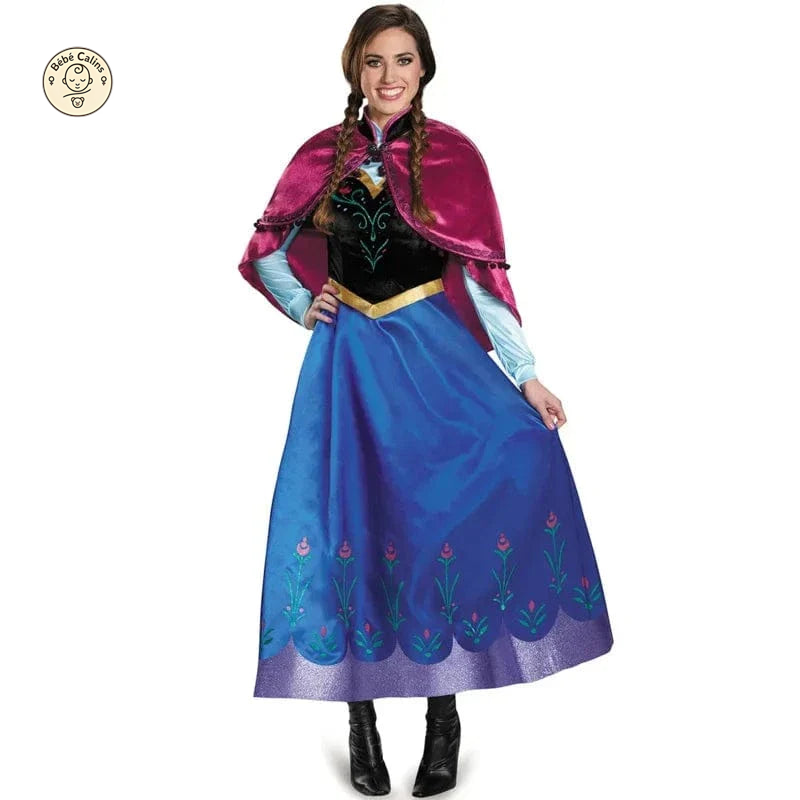 Déguisement Princesse Anna Cosplay Adulte