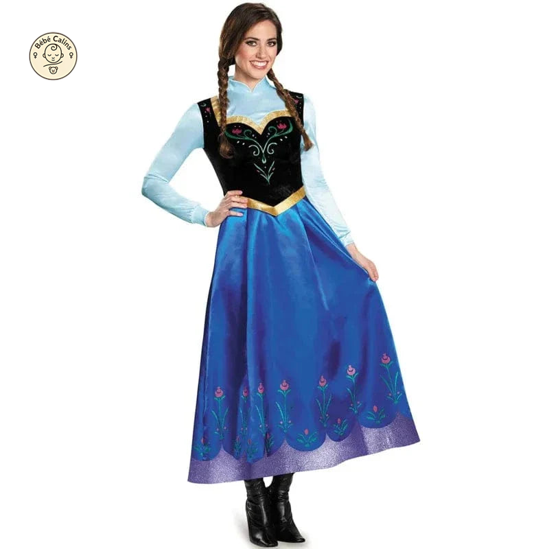 Déguisement Princesse Anna Cosplay Adulte