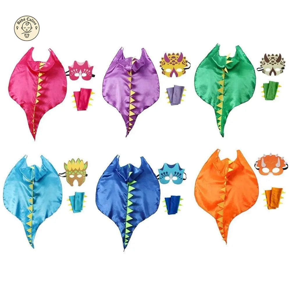 Déguisement dinosaure enfant cape et masque