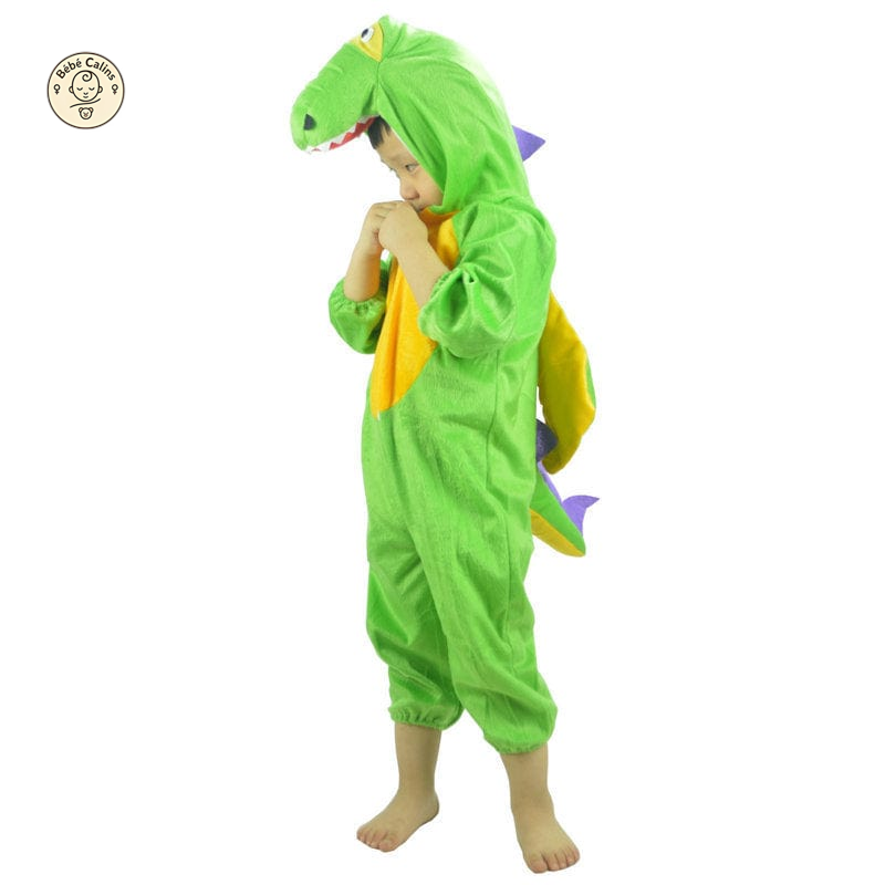 Déguisement Dinosaure Verte Enfant Cosplay