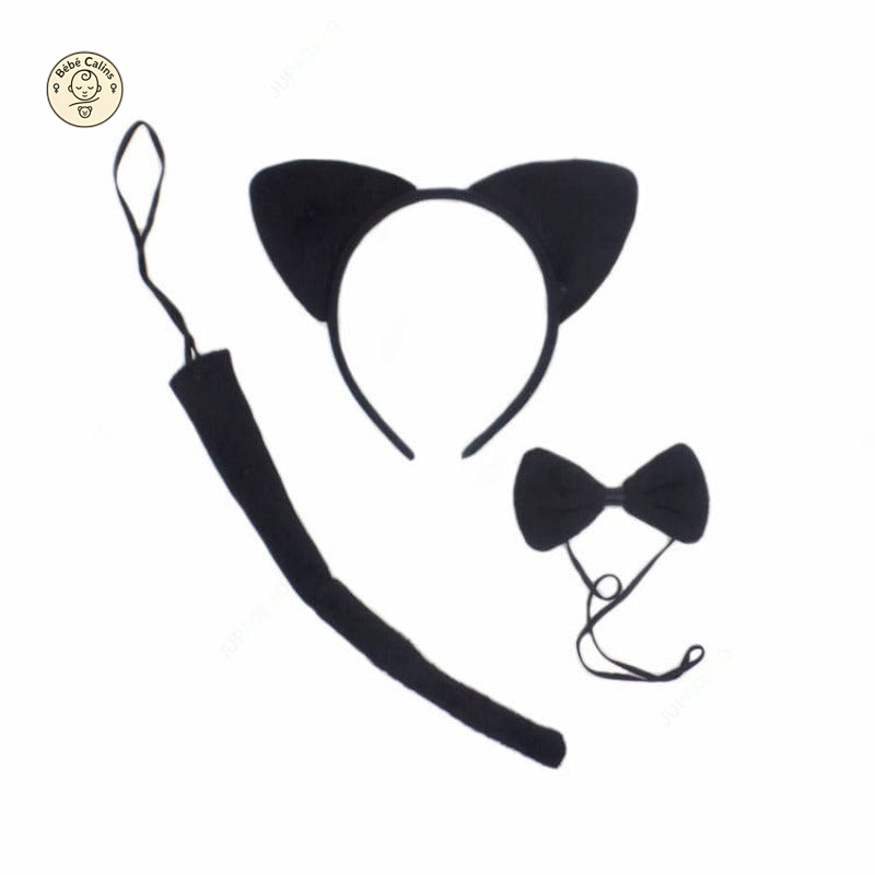 Déguisement Chat Noir Enfant avec Accessoires