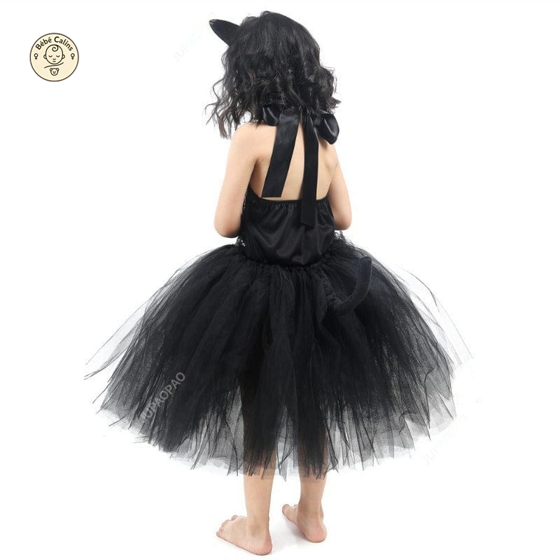 Déguisement Chat Noir Enfant avec Accessoires
