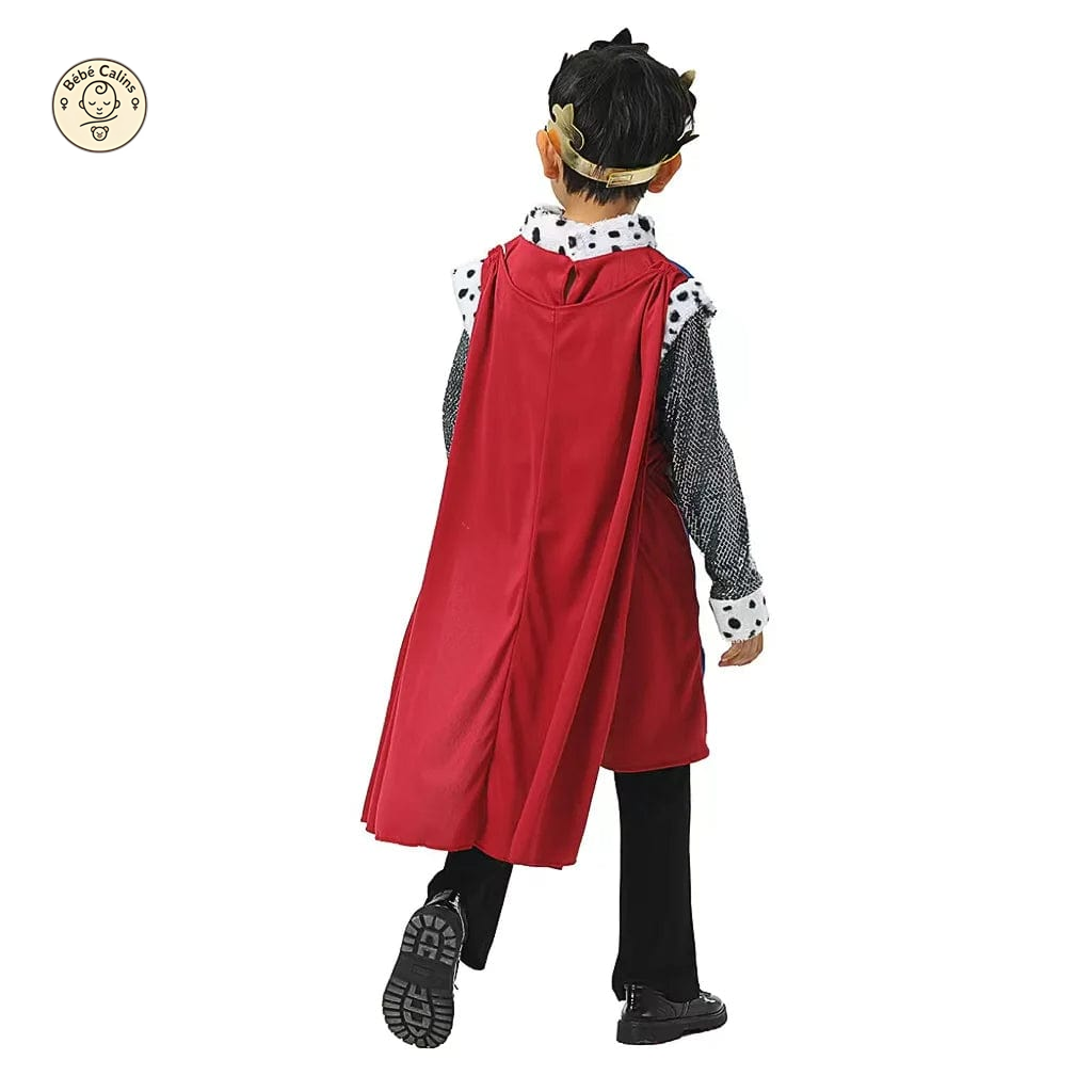 Déguisement roi Enfant Médiéval avec Cape