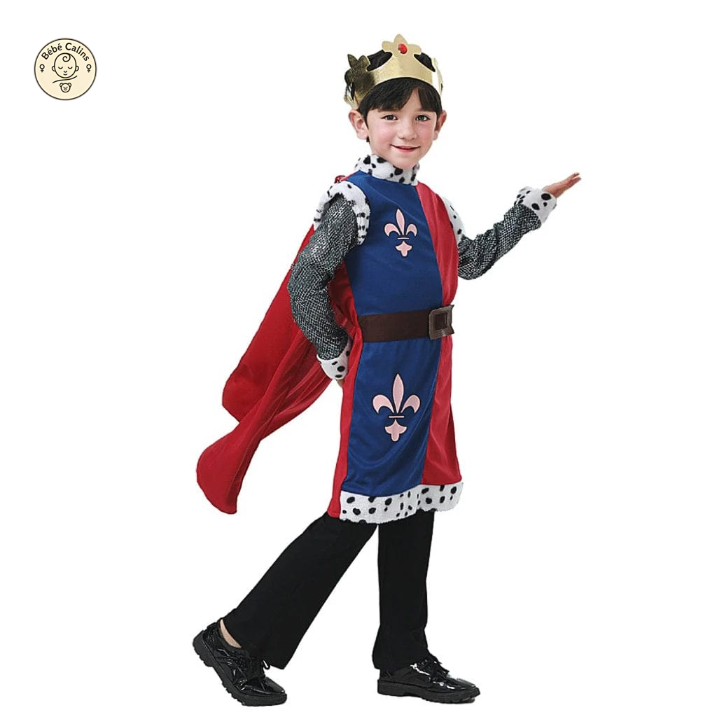 Déguisement roi Enfant Médiéval avec Cape
